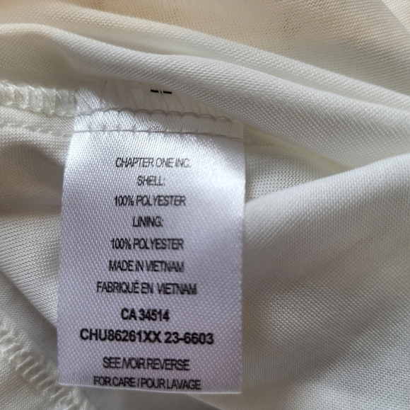 Tamara H-White Floral Blue Women's Blouse, Size 2X - Picture 5 of 7